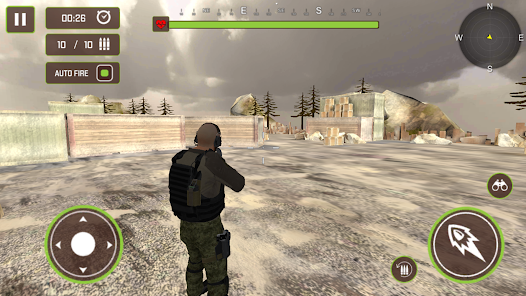 Shooting War Games Gun Game 3D 1.1 APK + Mod (Unlimited money) untuk android