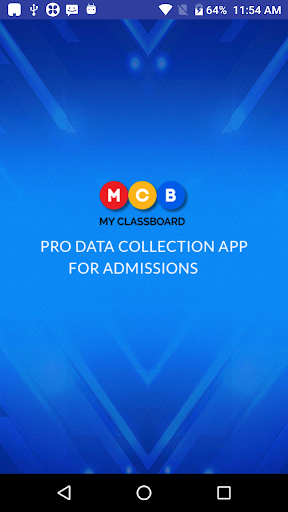 Android application MCB PRO Data Collection App screenshort