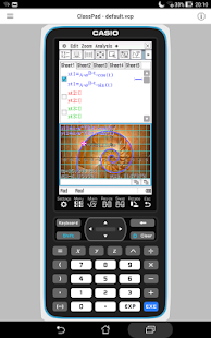 CASIO ClassPad Screenshot