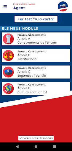 OEF Mossos - Oposicions Mossos Screen 2