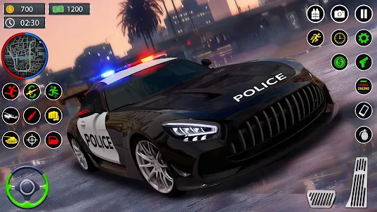 警察 車 追跡 犯罪的 ゲーム