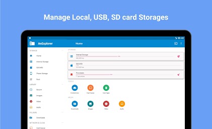 File Manager Pro Android TV USB OTG Cloud WiFi