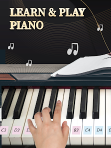 Captura de Pantalla 9 Learn Piano - Real Keyboard android