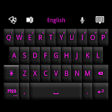 GO Keyboard Black Pink Theme icon