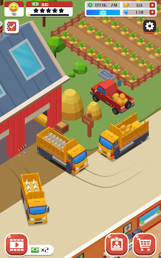 Android application Foodpia Inc: Idle Game screenshort