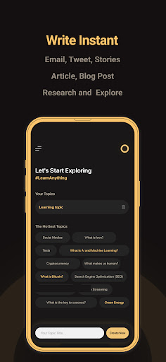 Openify : ChatBot AI Screen 3