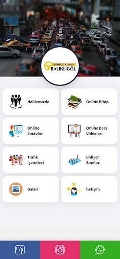 Android application Balıklıgöl Sürücü Kursu screenshort