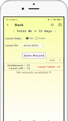 App screenshot