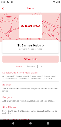 St James Kebab NN5 Screen 2