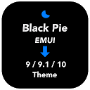 Black Pie Theme for EMUI 9 / 9.1 /10 Huawei/Honor