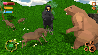 Wild Bear Simulator Animal 3D - Screenshot 2
