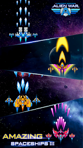 Alien War – Space Shooter For PC installation
