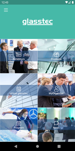 Android application glasstec App screenshort