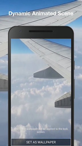 Plane Live Wallpaper Screen 2