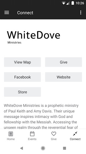 WhiteDove Ministries Screen 3