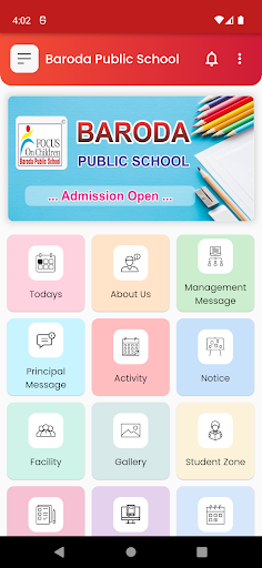 Baroda Public School Screenshot