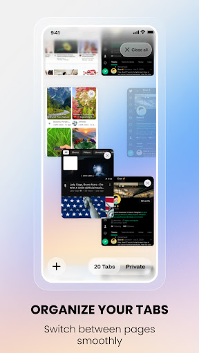 Wiro Browser: Fast & Private ekran görüntüsü