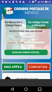Compositor Muslo Médula Códigos Postales de México - Aplicaciones en Google Play