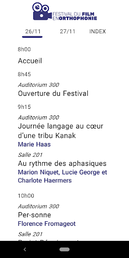 Festival Film Orthophonie 2024 Screen 2