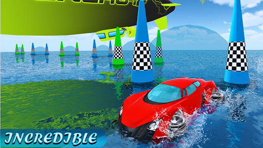 Water Car Stunt 3d Screen 3