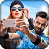 Selfie with Virat Kohali icon