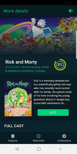 TV - manage your movies and sh Screenshot 2 - AppWisp.com