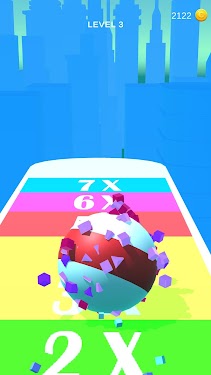 #2. Roll Ball (Android) By: Alkame Games