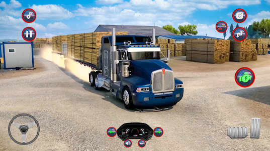 American Truck Sim Cargo Truck