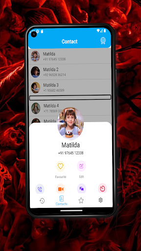 Matilda Fake Video Call Screen 2