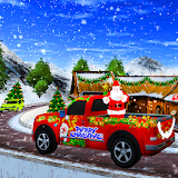 Christmas Santa Gift Delivery Truck Driving Game icon