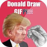 Donald draw GIF PRO icon