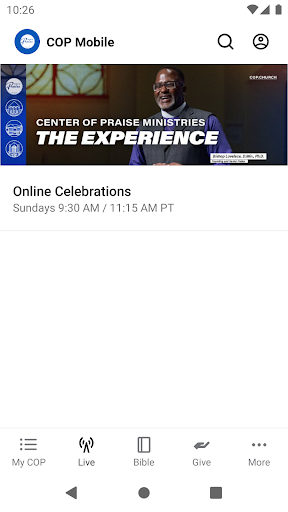COP Mobile Screen 2
