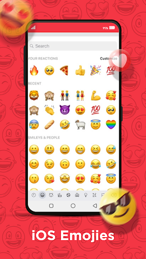 Android application iOS Emojis For Android & Story screenshort