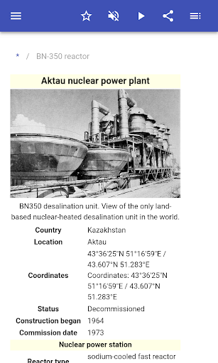 Nuclear reactors Screen 2