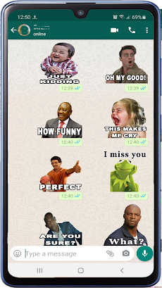 Funny Memes Stickers For Chatのおすすめ画像4