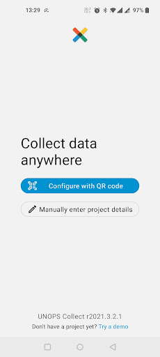 UNOPS Collect Screenshot