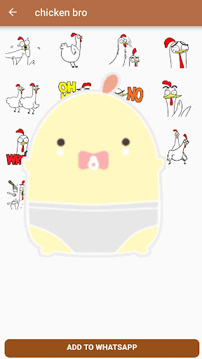 Chicken Sticker - WaStickerApps