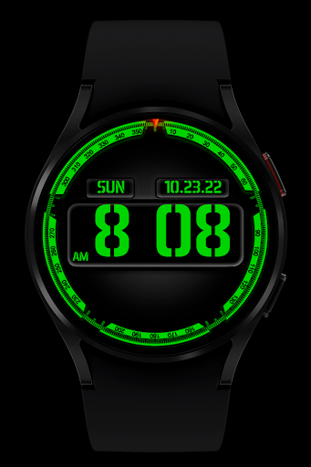 Army Watch Face Wear OS Screen 2