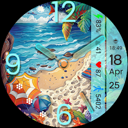 Icon image ART032 Summer Vibes Watch Face