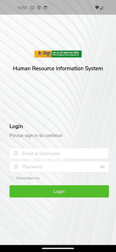 Vyccu HR App Screen 3
