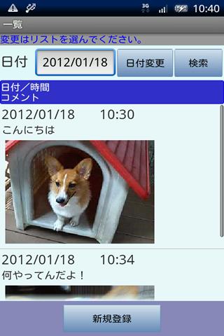 Photographic Record Lite Screen 3