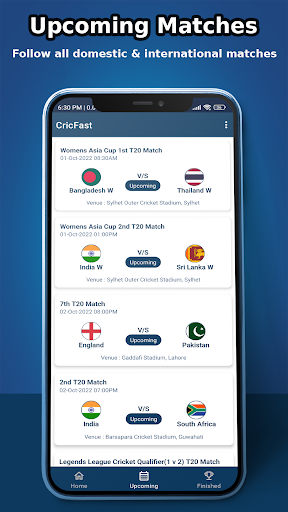 CricLive - Live Cricket Score Screen 3