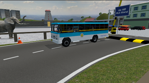 Android application Temple Bus Driver - Simulation screenshort