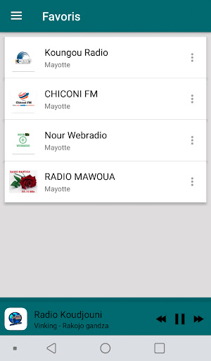 Radio Mayotte Screen 3