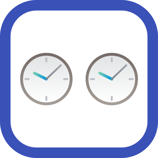 対局時計Simple logo