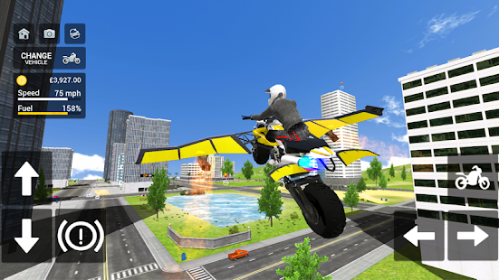 Flying Motorbike Simulator 1.25 screenshots 18