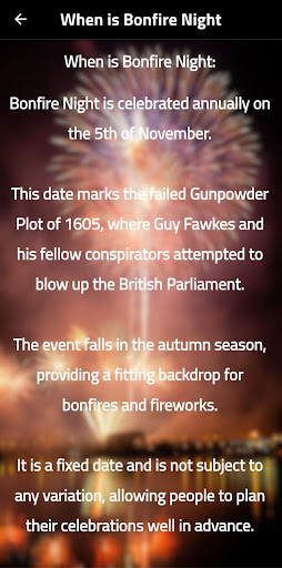 Bonfire Night 2023