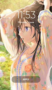 Girl Anime Live Wallpaper HD/4K+ 1.5 APK screenshots 4