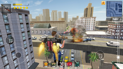 Télécharger Gratuit Grand Street Wars: Open World Simulator APK MOD (Astuce) screenshots 4