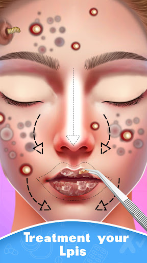Android application ASMR Beauty Makeover Spa Games screenshort